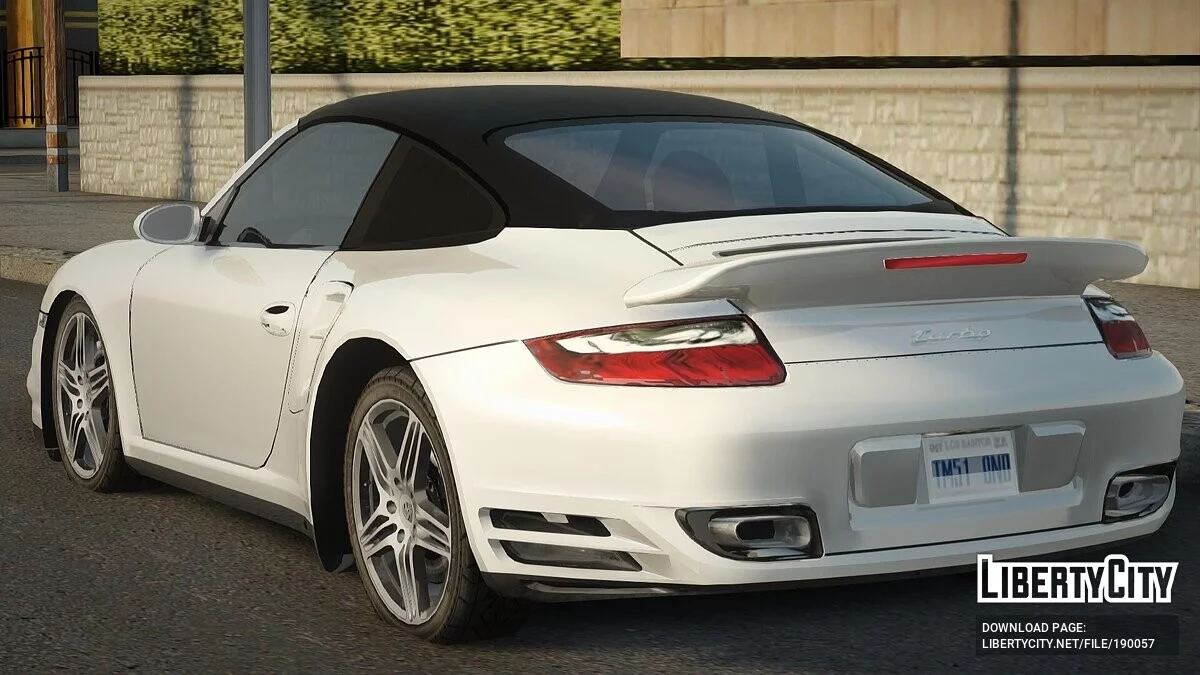 2008 Porsche 911 Turbo Cabriolet / GTA San Andreas