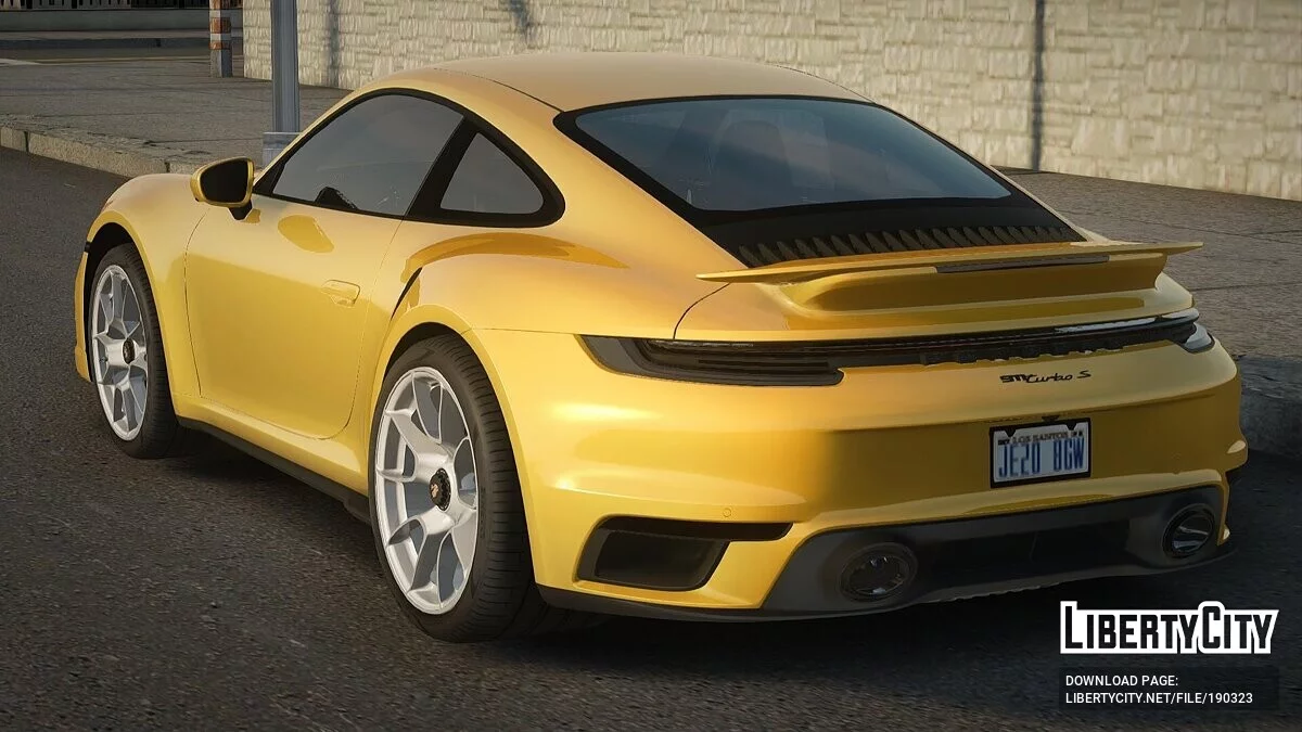 2021 Porsche 911 Turbo S v1.0 / GTA San Andreas