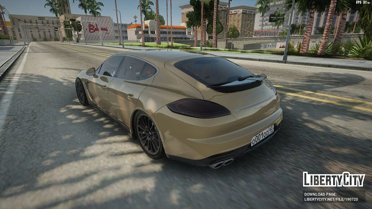 Porsche Panamera GTS / GTA San Andreas
