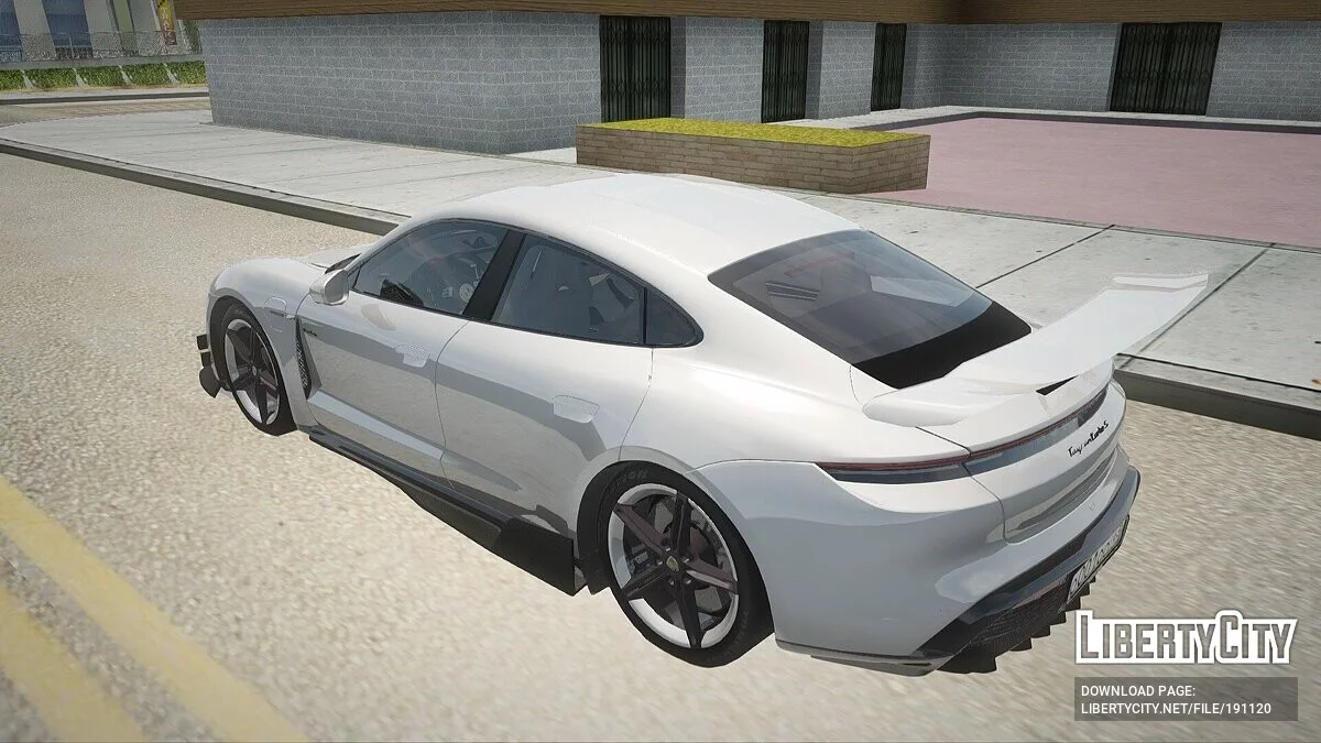 Porsche Taycan Turbo S / GTA San Andreas