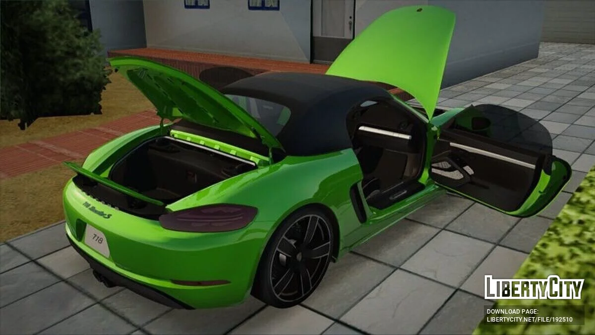 Porsche 718 Cayman Boxster S 2017 / GTA San Andreas