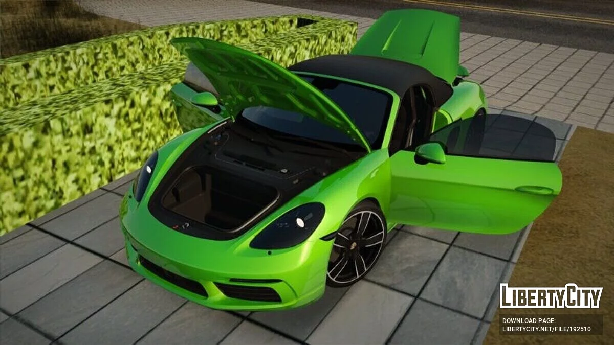 Porsche 718 Cayman Boxster S 2017 / GTA San Andreas