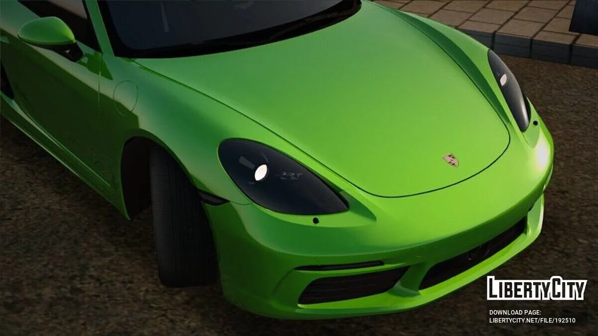 Porsche 718 Cayman Boxster S 2017 / GTA San Andreas