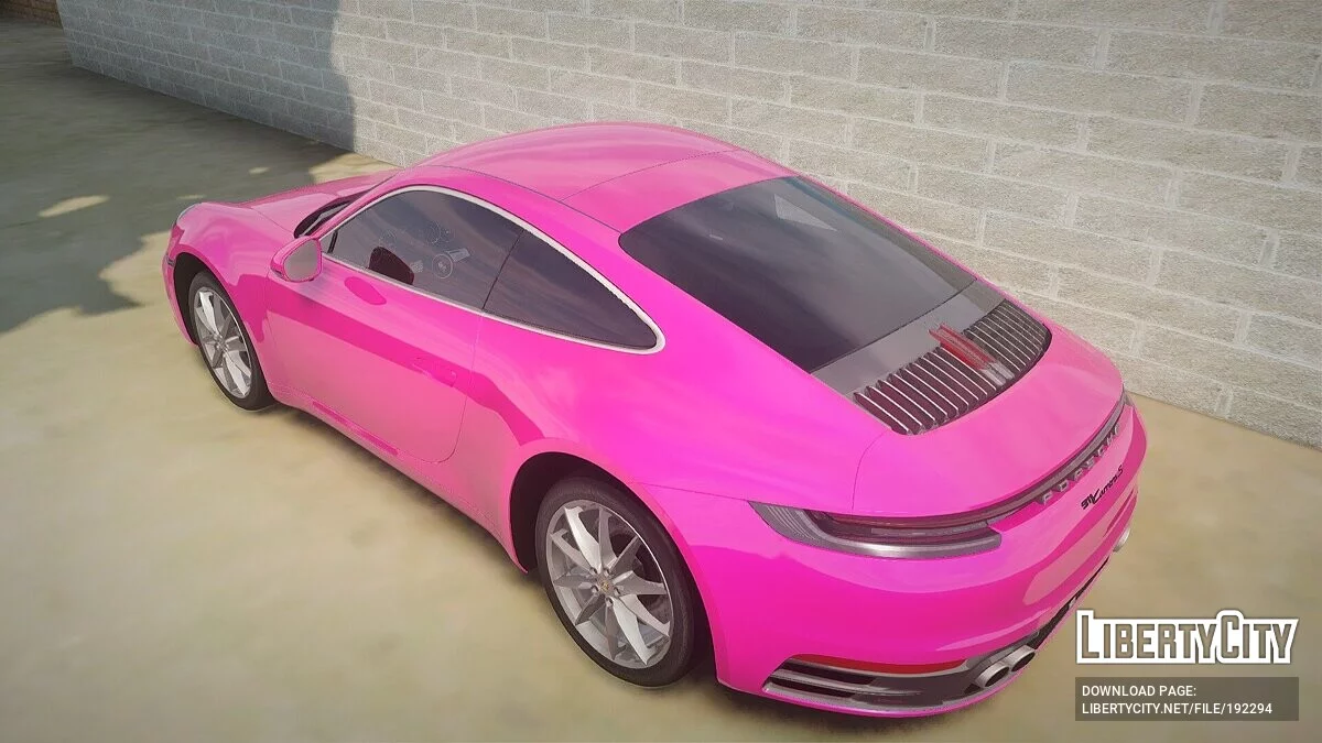 Porsche 911 Carrera S / GTA San Andreas