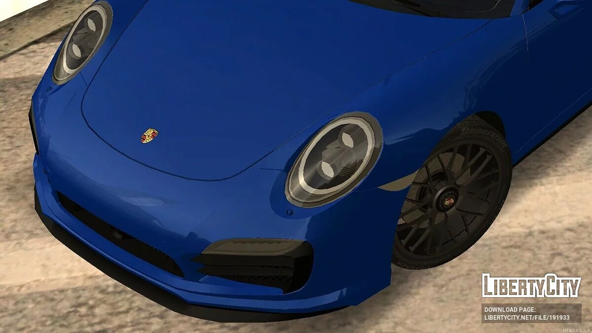 Porsche 911 Turbo S + CCD / GTA San Andreas