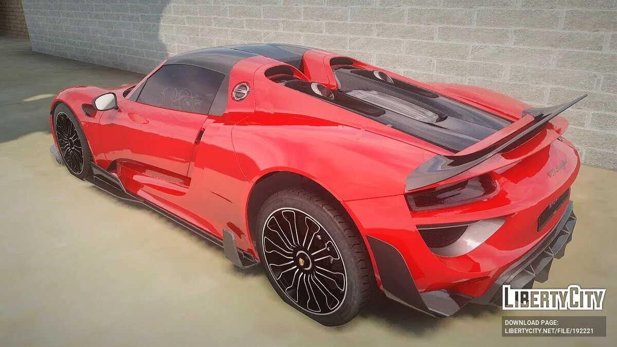 Porsche 918 / GTA San Andreas