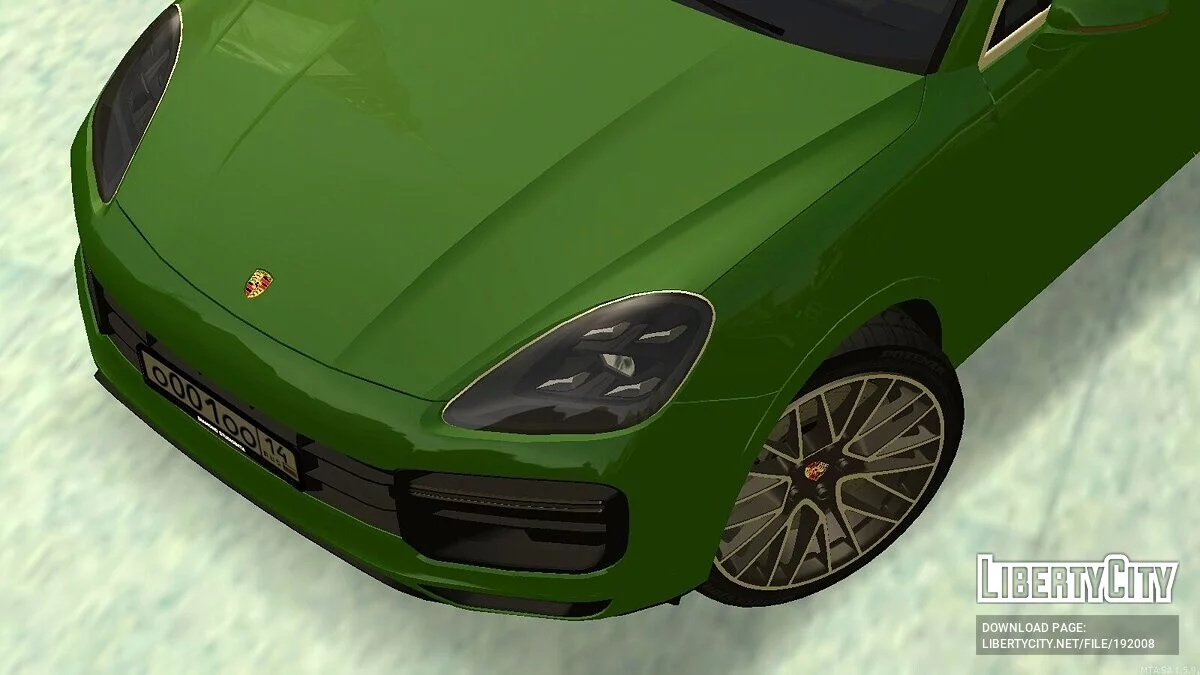 Porsche Cayenne Coupe Turbo + CCD / GTA San Andreas