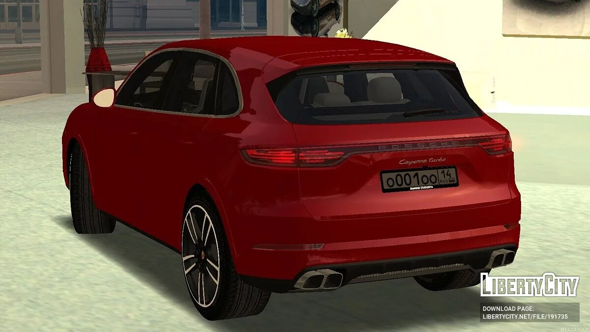 Porsche Cayenne Turbo + CCD / GTA San Andreas