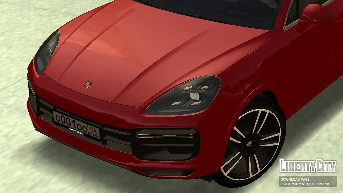 Porsche Cayenne Turbo + CCD / GTA San Andreas