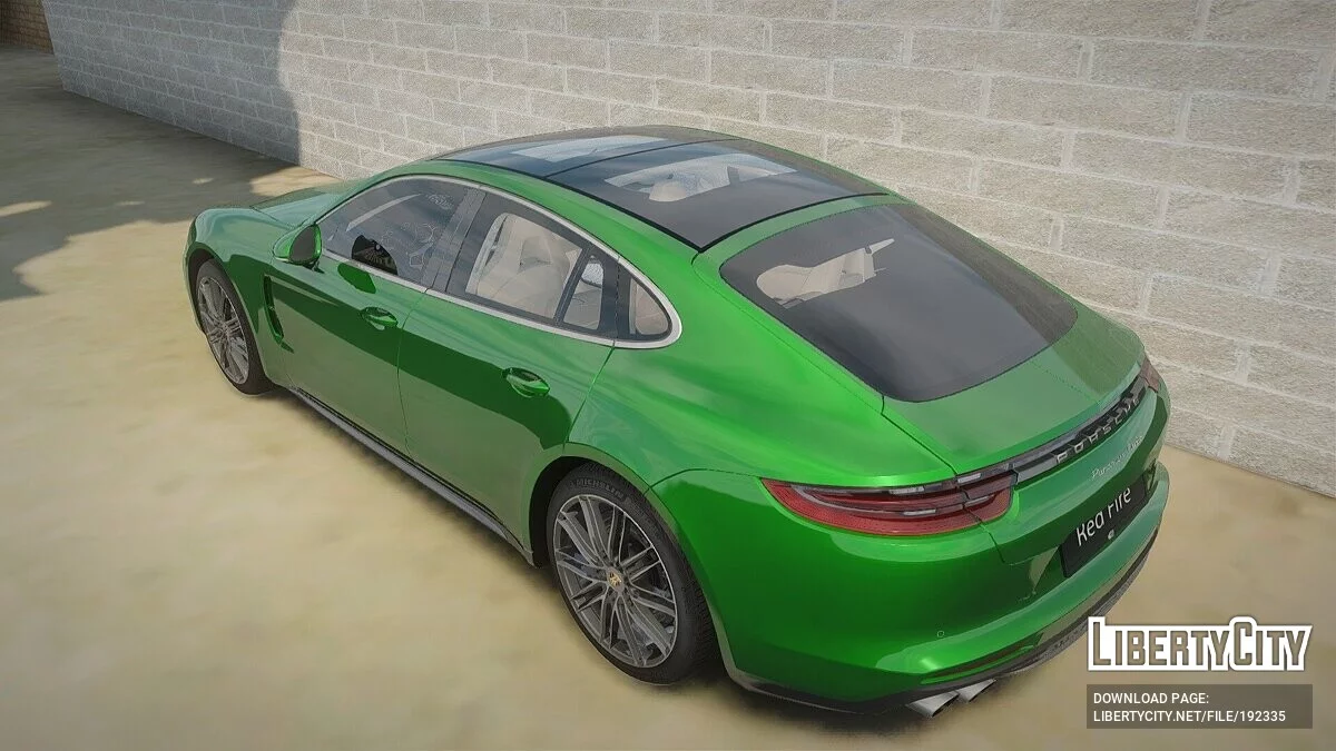 Porsche Panamera Turbo S / GTA San Andreas