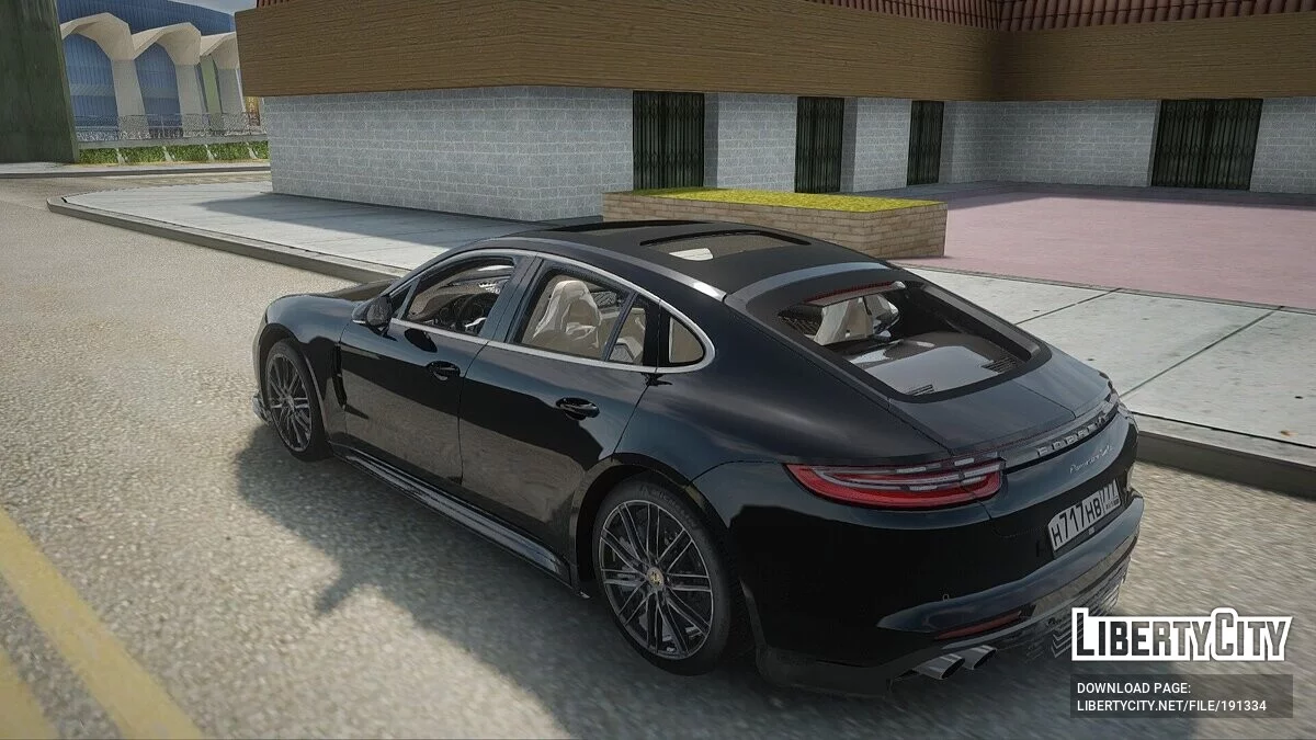Porsche Panamera / GTA San Andreas