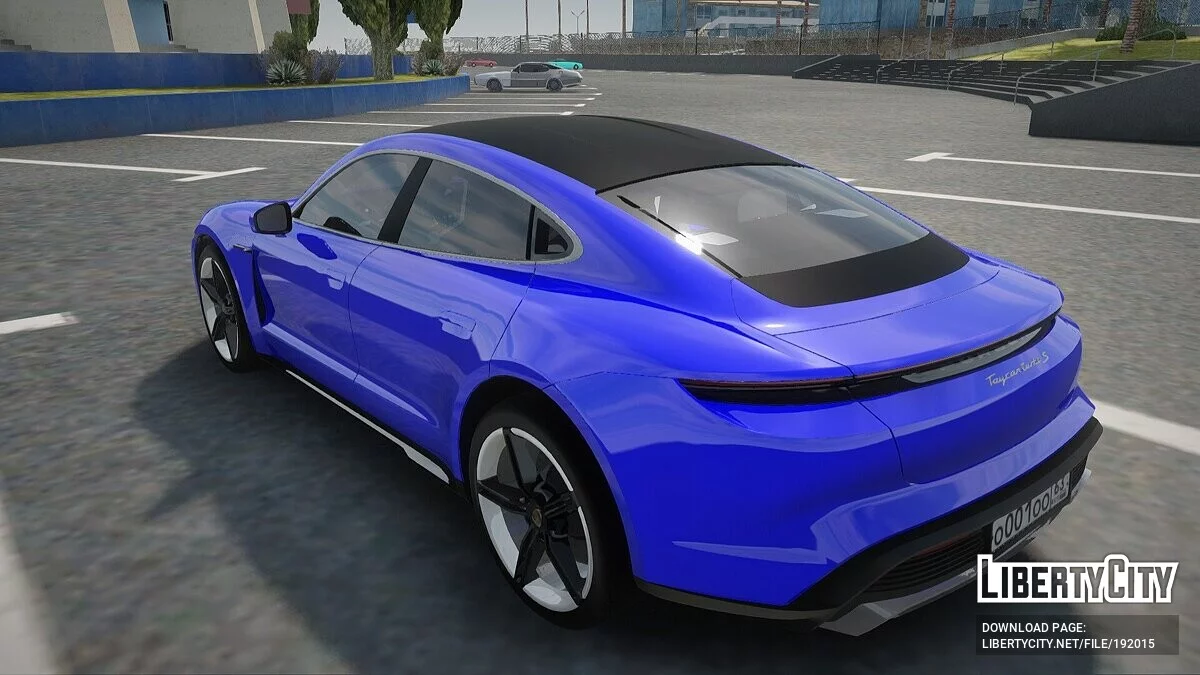 Porsche Taycan Turbo S / GTA San Andreas