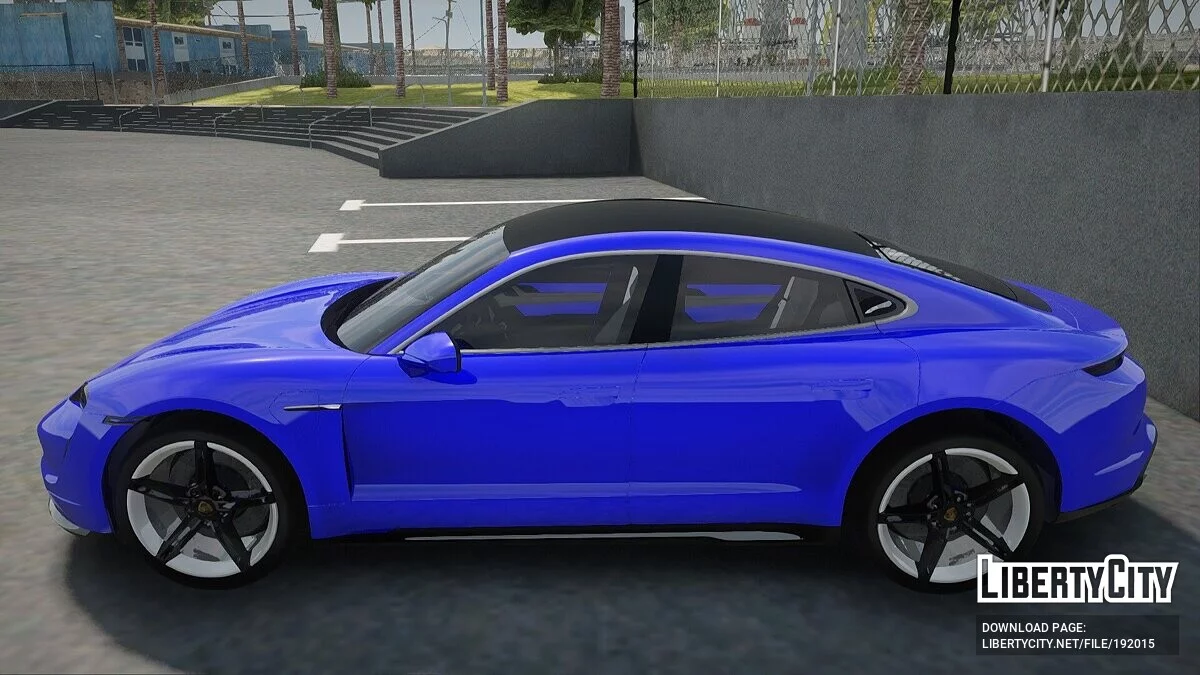 Porsche Taycan Turbo S / GTA San Andreas