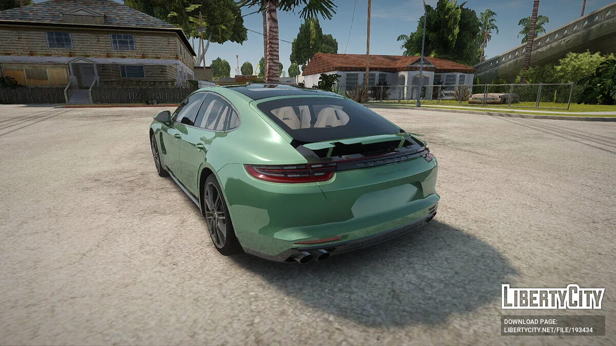 Porshe Panamera Turbo / GTA San Andreas