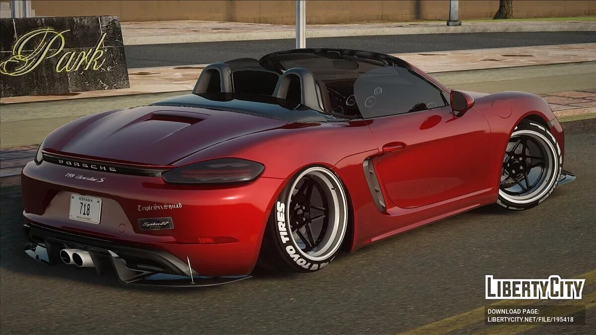 保时捷 718 Boxster S (姿态) / GTA San Andreas