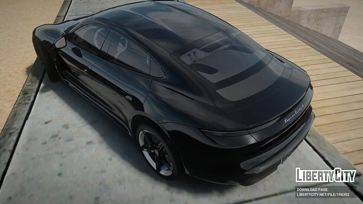 Porsche Taycan Turbo S / GTA San Andreas