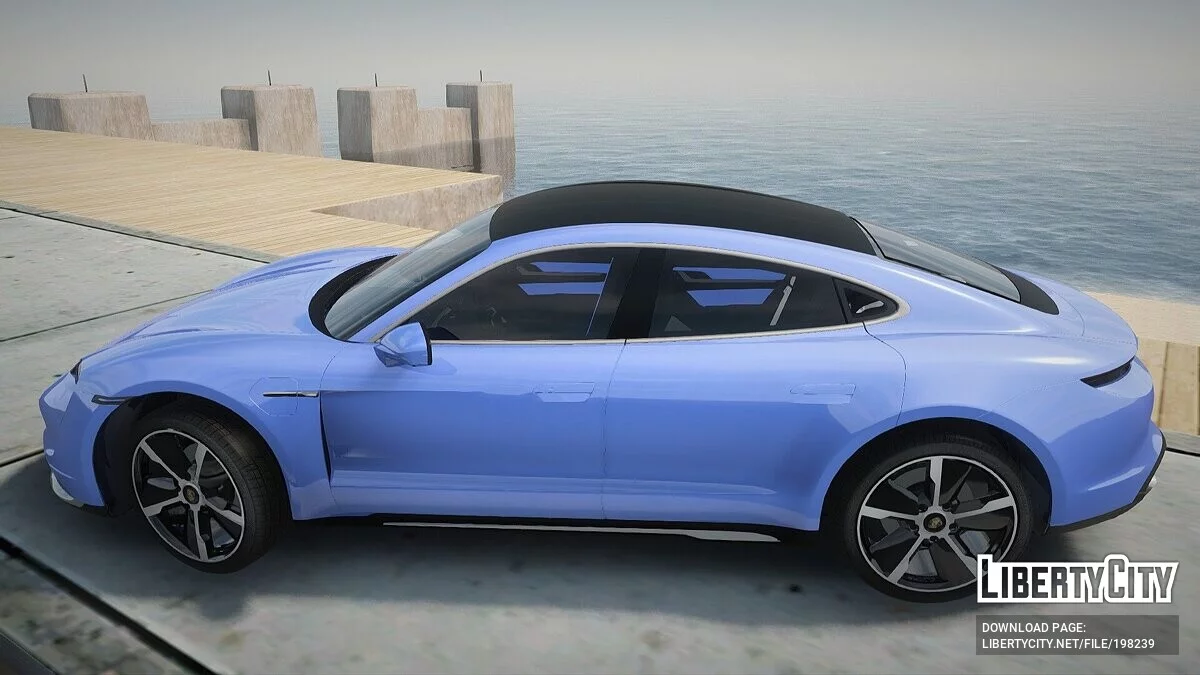 Porsche Taycan Turbo S / GTA San Andreas