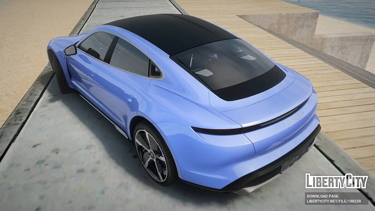Porsche Taycan Turbo S / GTA San Andreas