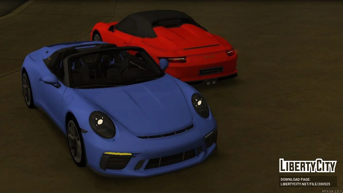 Porsche 911 Speedster '20 / GTA San Andreas