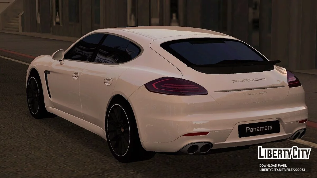 Porsche Panamera GTS (CCD) / GTA San Andreas