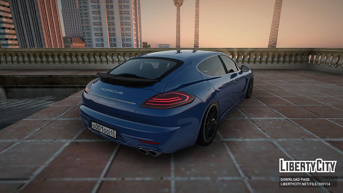Porsche Panamera GTS / GTA San Andreas