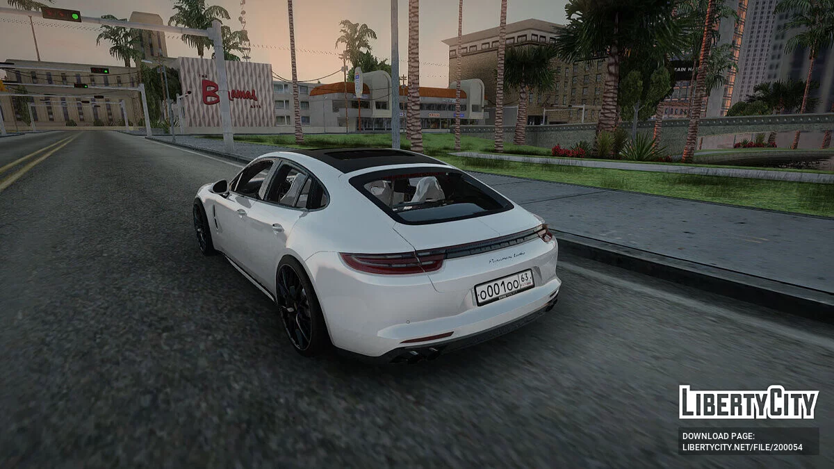 Porsche Panamera Turbo / GTA San Andreas
