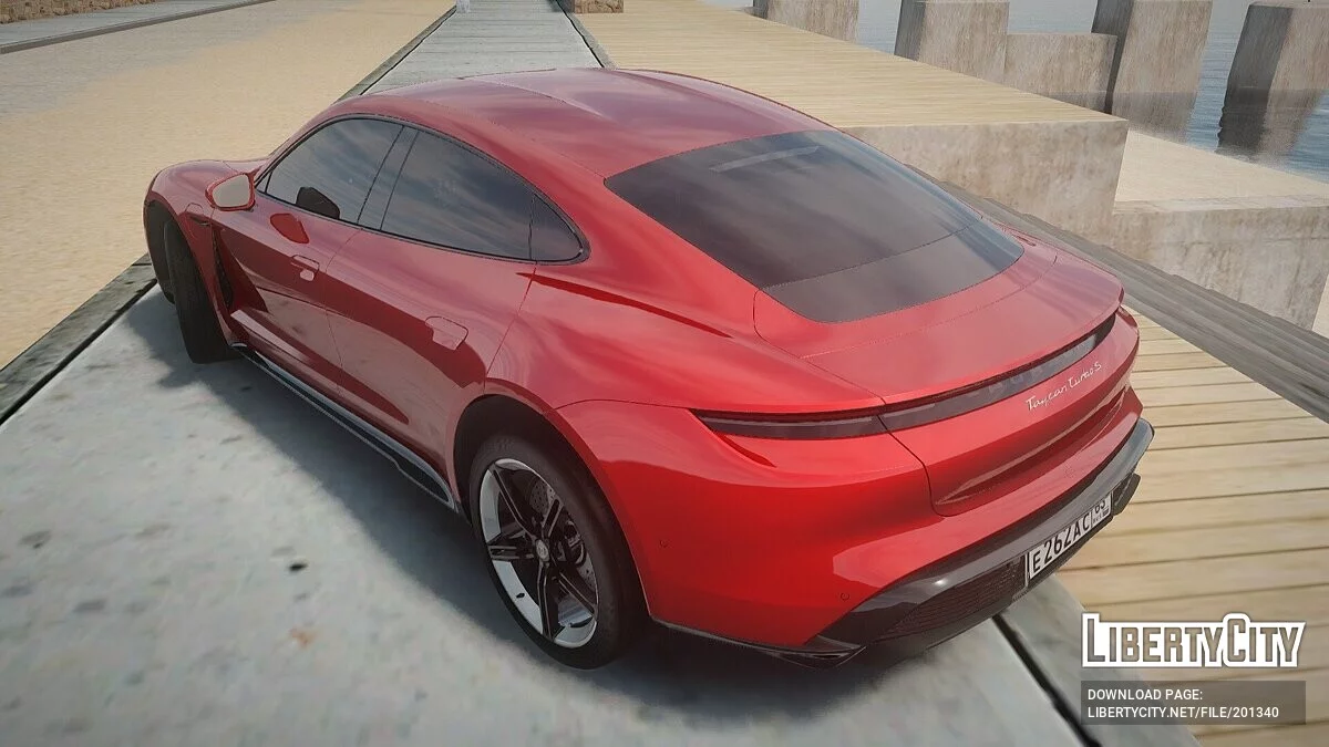 Porsche Taycan Turbo S / GTA San Andreas