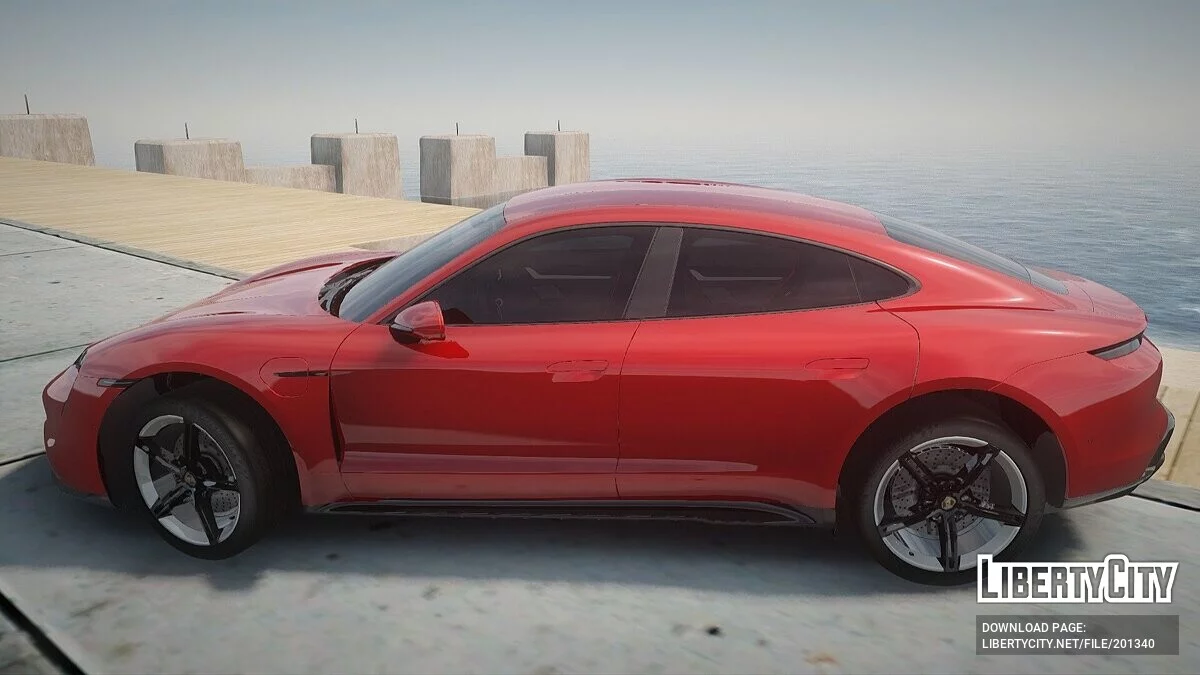 Porsche Taycan Turbo S / GTA San Andreas