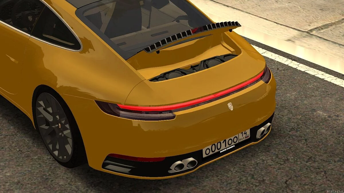 Porsche 911 (992) + CCD / GTA San Andreas