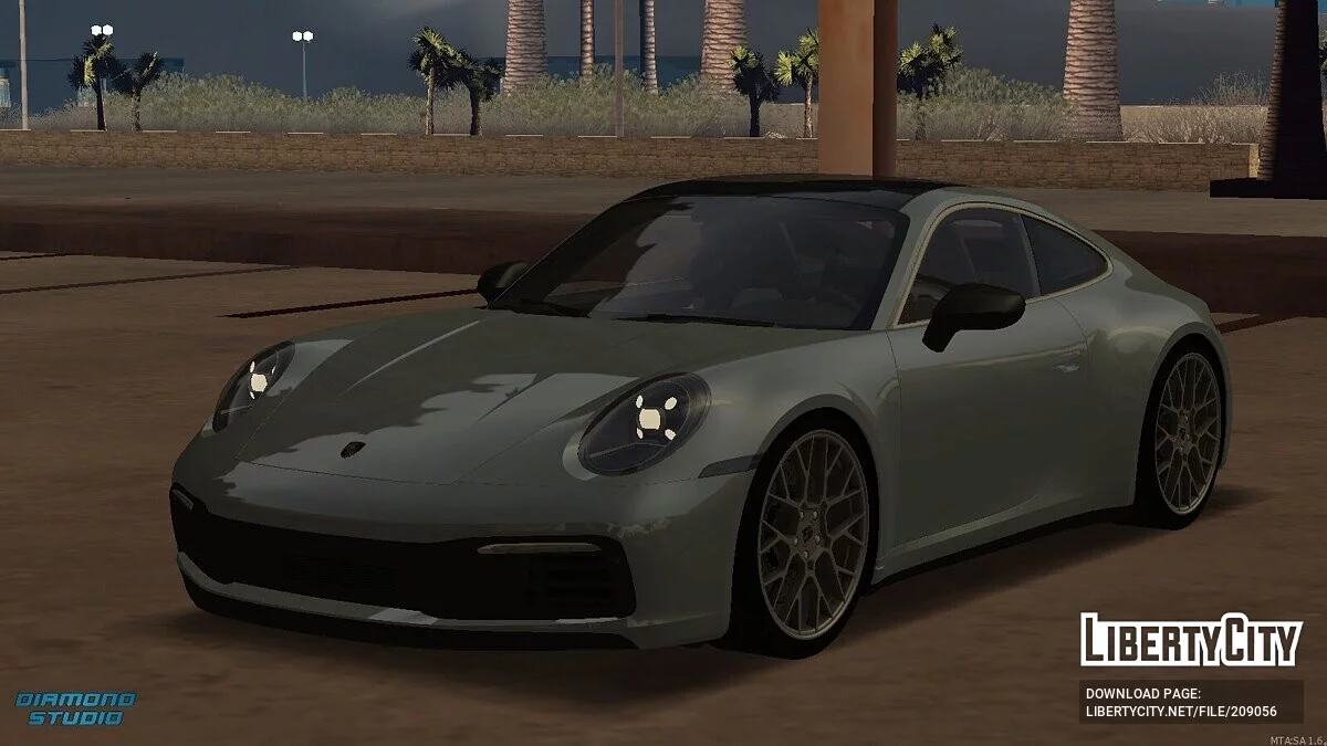 Porsche 911 Carrera 4S + CCD / GTA San Andreas