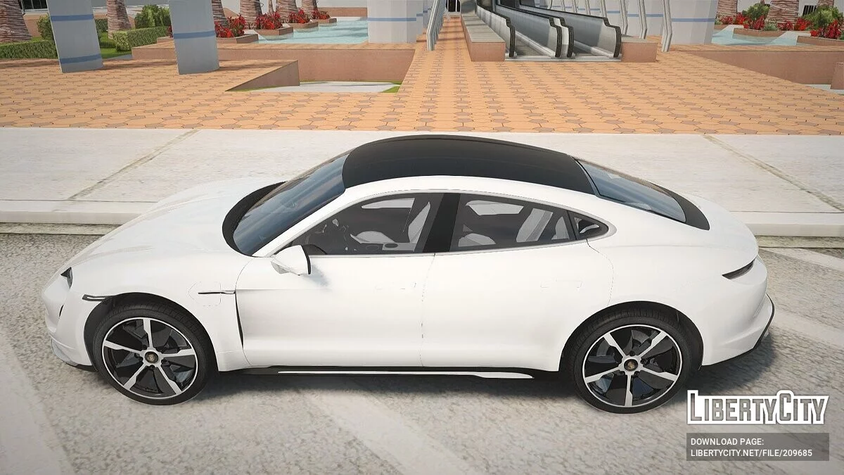 Porsche Taycan Turbo S / GTA San Andreas