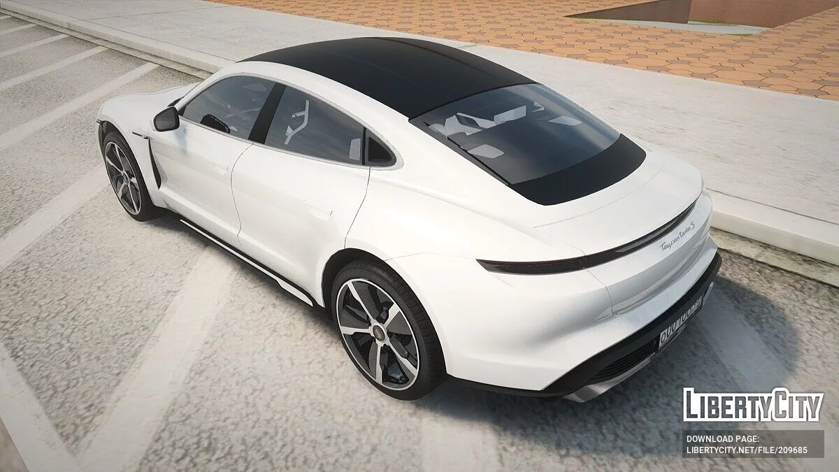 Porsche Taycan Turbo S / GTA San Andreas