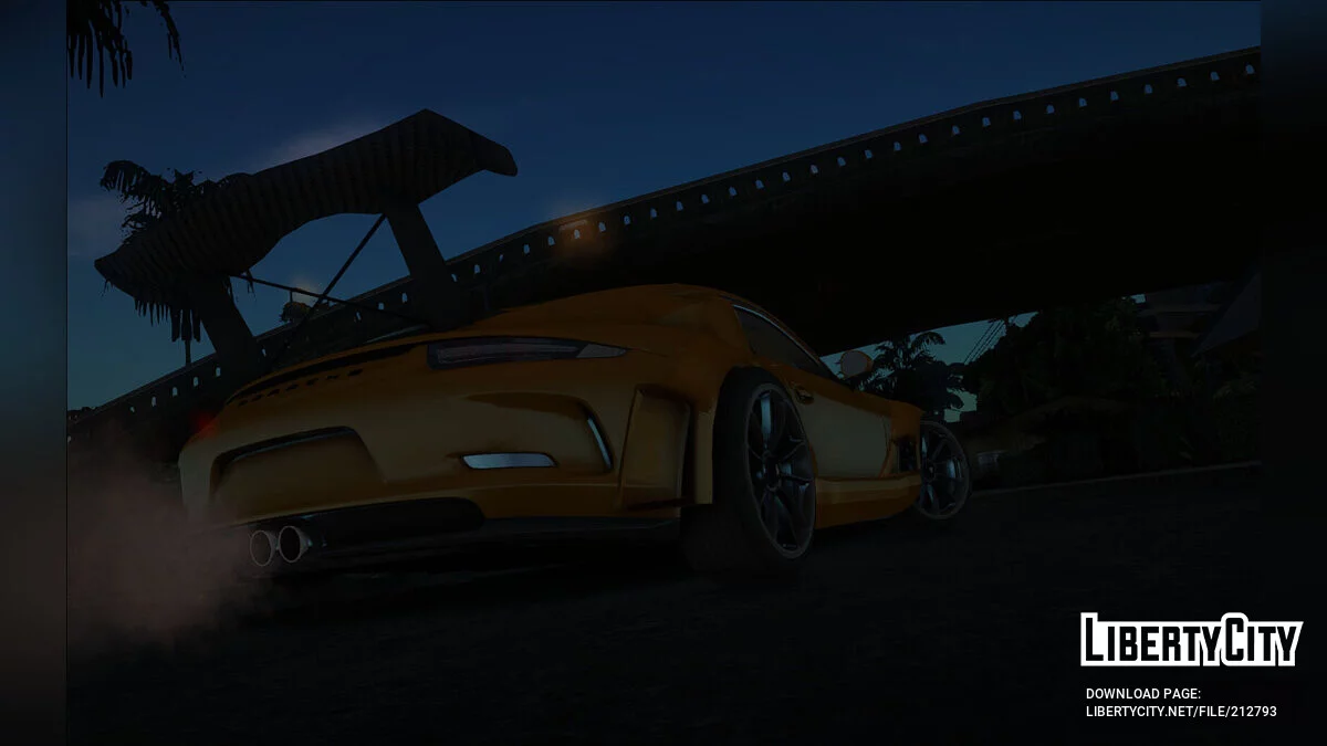 Porsche 911R 2016 Versi GT / GTA San Andreas