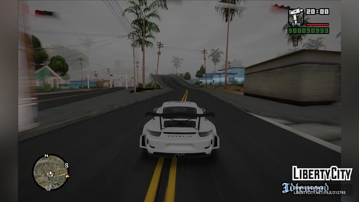 Porsche 911R 2016 Versi GT / GTA San Andreas