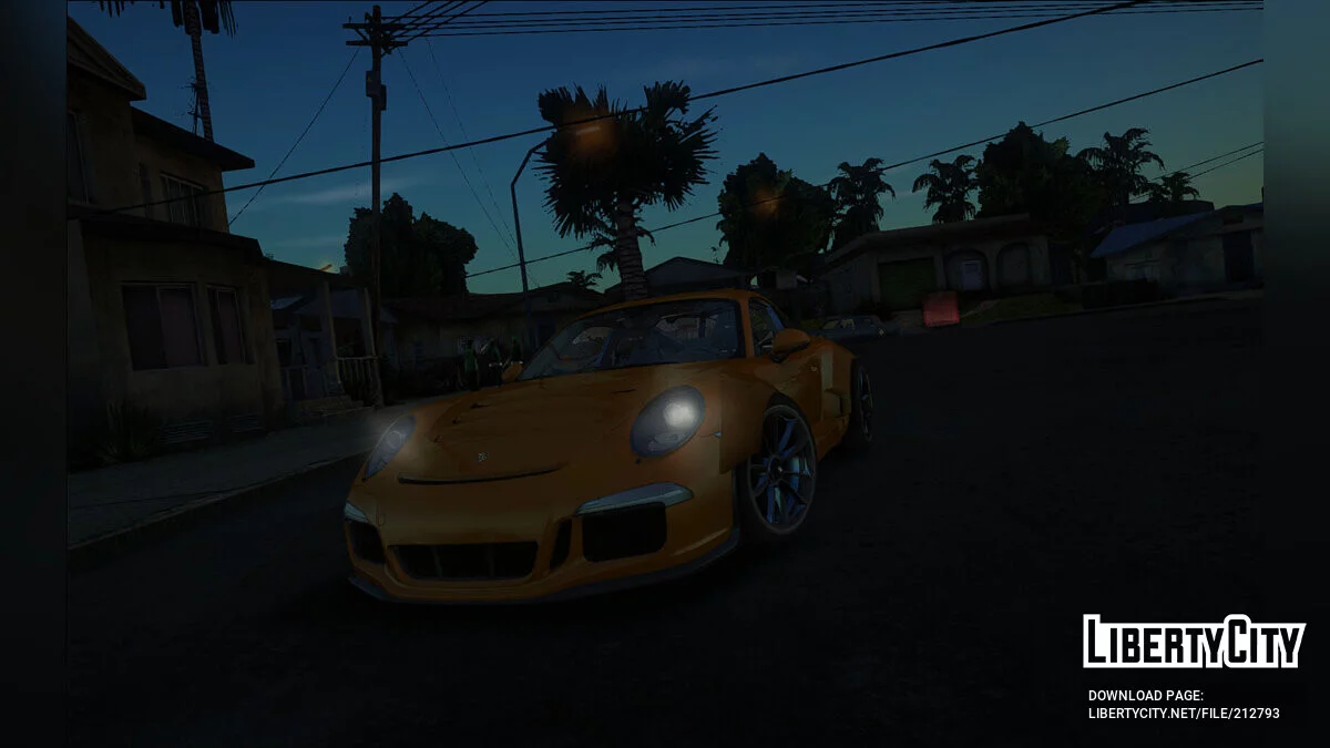 Porsche 911R 2016 Versi GT / GTA San Andreas
