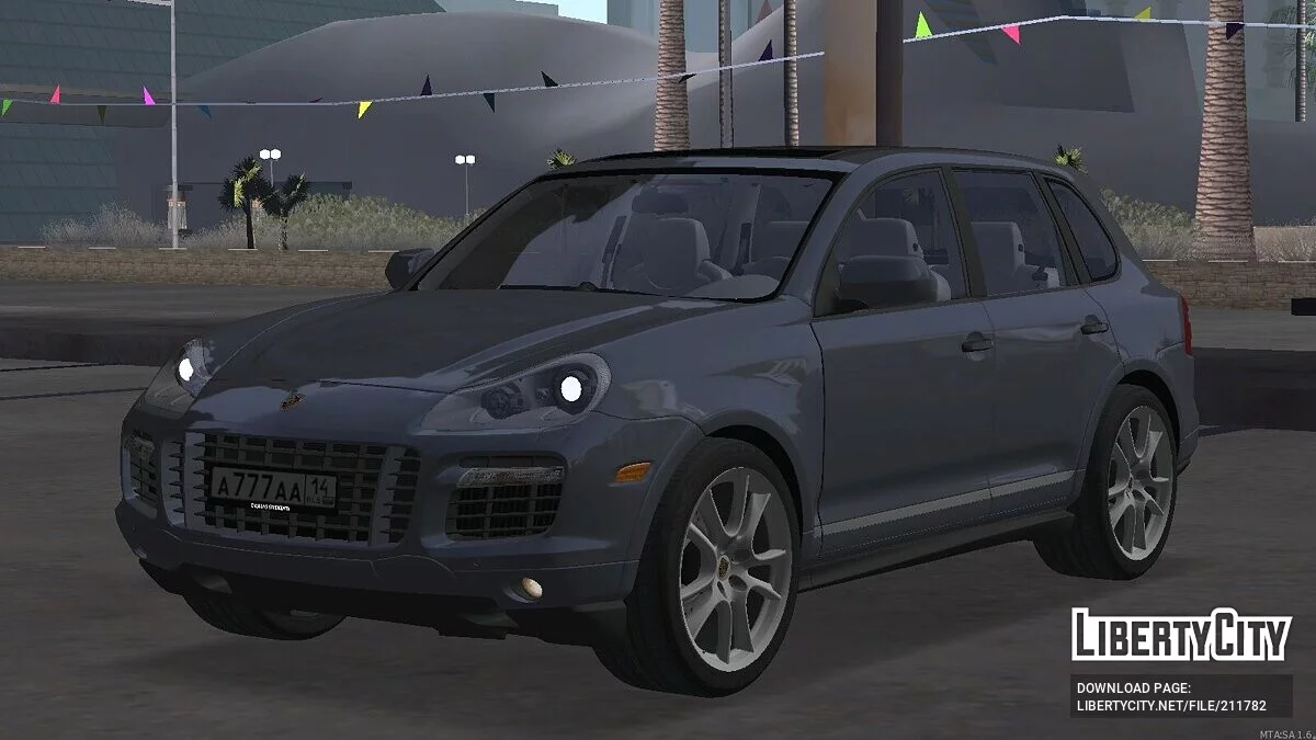 Porsche Cayenne Turbo S + CCD / GTA San Andreas