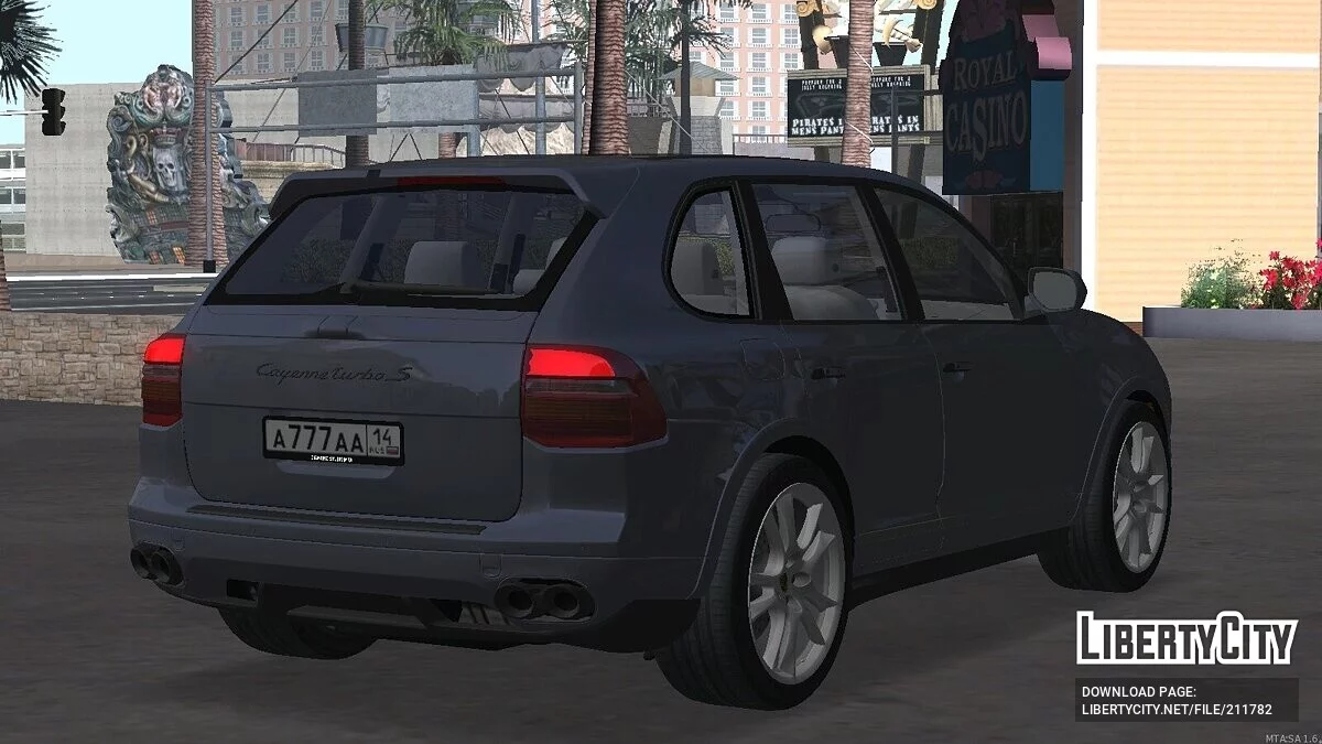 Porsche Cayenne Turbo S + CCD / GTA San Andreas