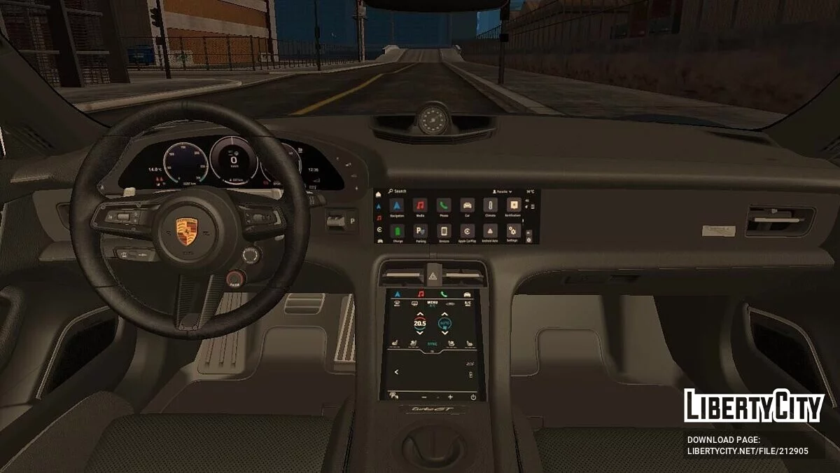 Porsche Taycan Turbo GT 2025 / GTA San Andreas