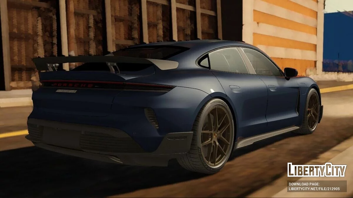 Porsche Taycan Turbo GT 2025 / GTA San Andreas