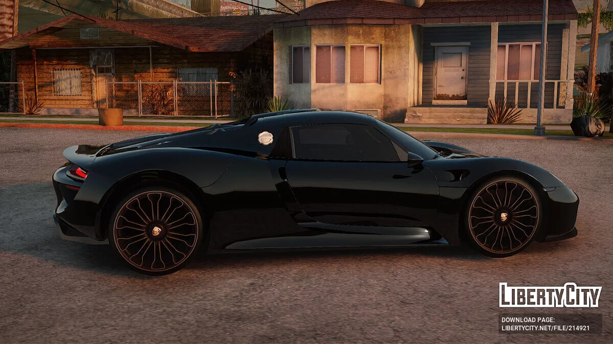 Porsche 918 Spyder / GTA San Andreas