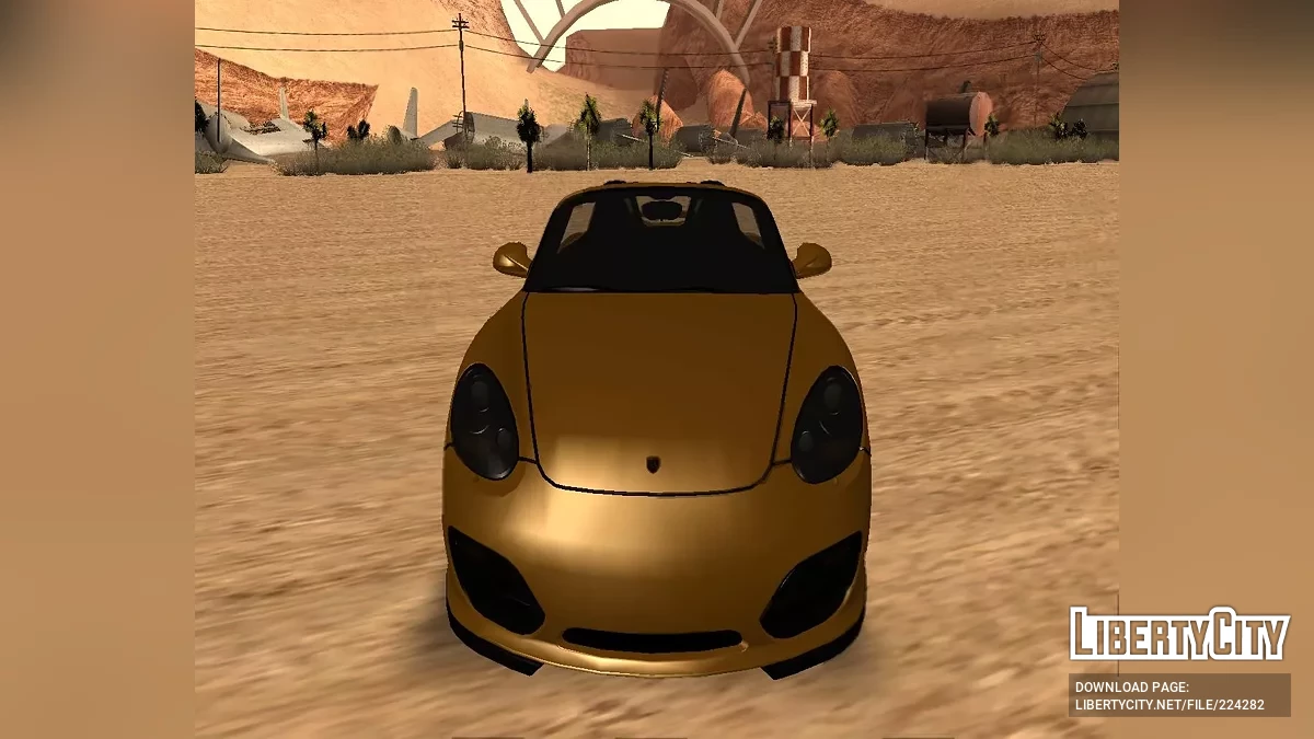 Porsche Boxster Spyder (987) / GTA San Andreas