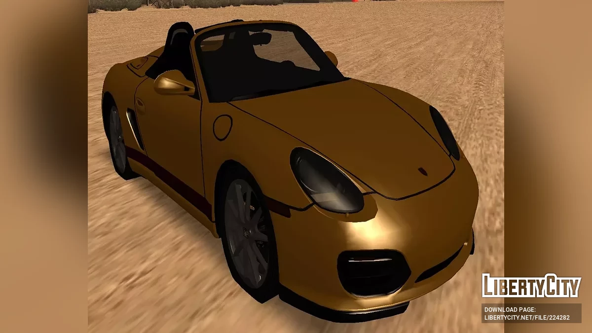 Porsche Boxster Spyder (987) / GTA San Andreas