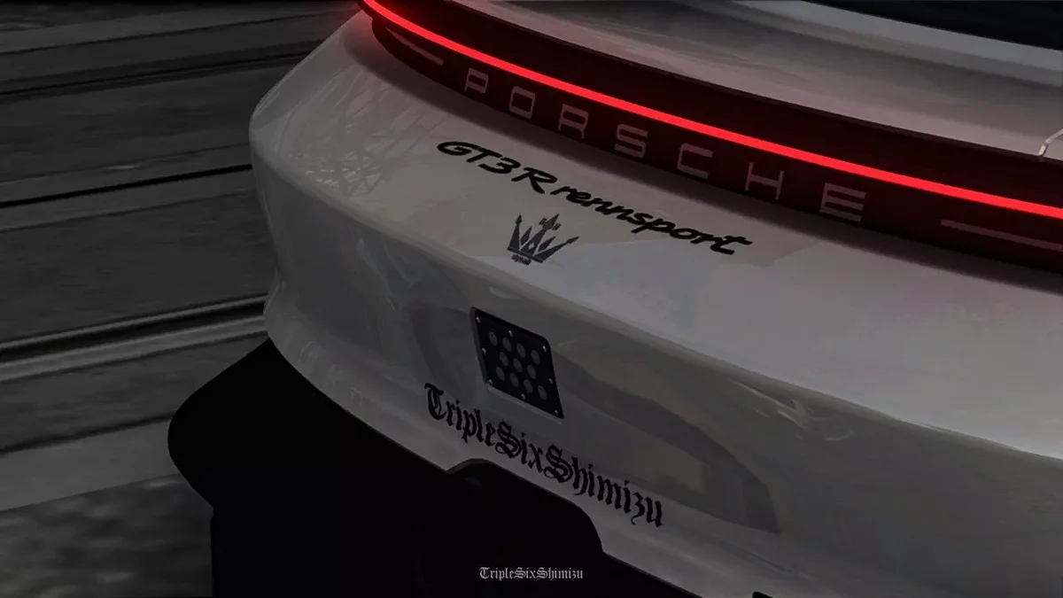 Porsche 911 GT3 R Rennsport / GTA San Andreas