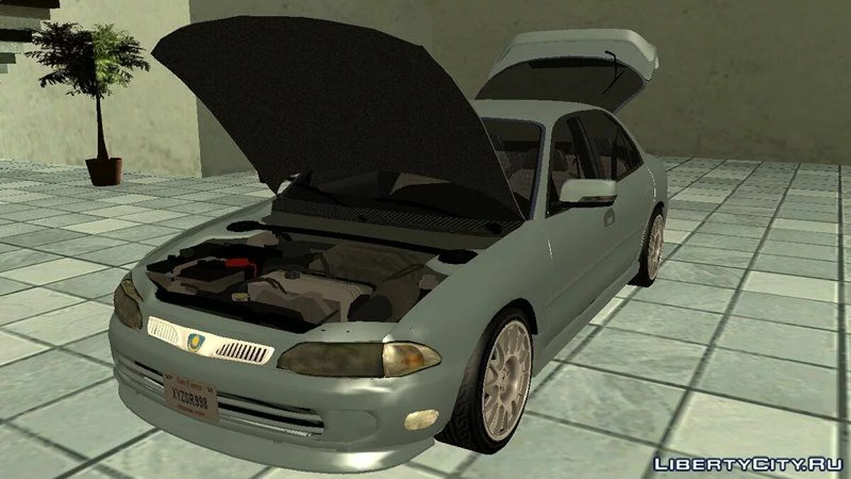 Proton Wira Aeroback / GTA San Andreas