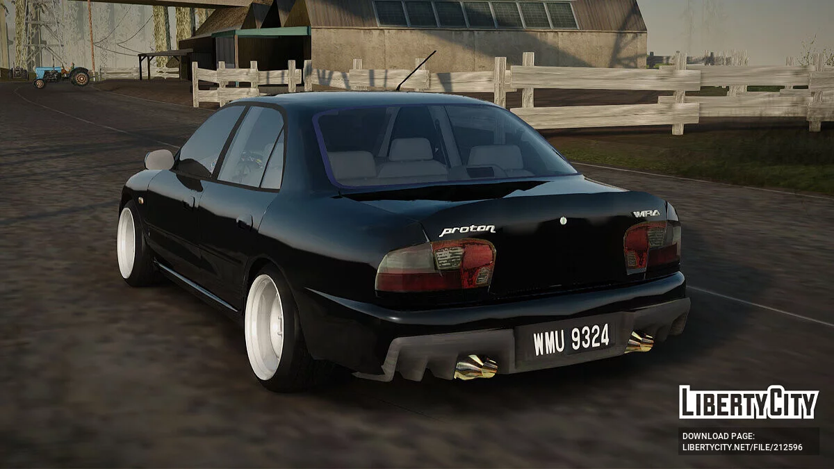 Proton Wira Slammed / GTA San Andreas