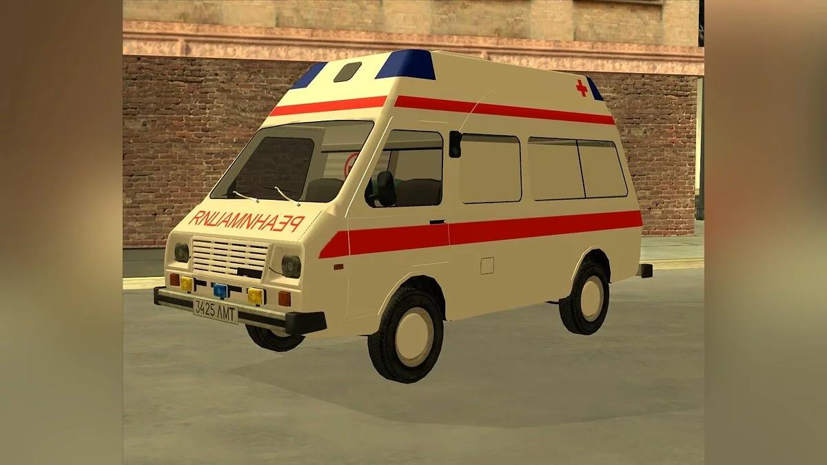 RAF 2914 Tampo / GTA San Andreas