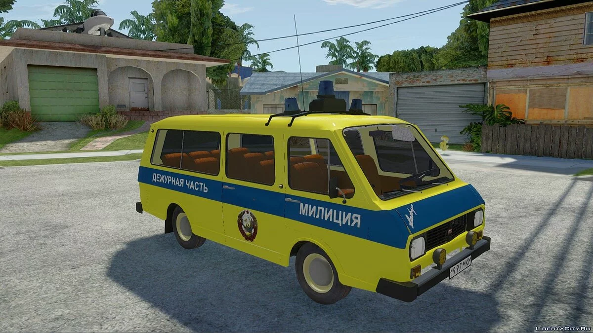 РАФ 2203-01 警车 / GTA San Andreas