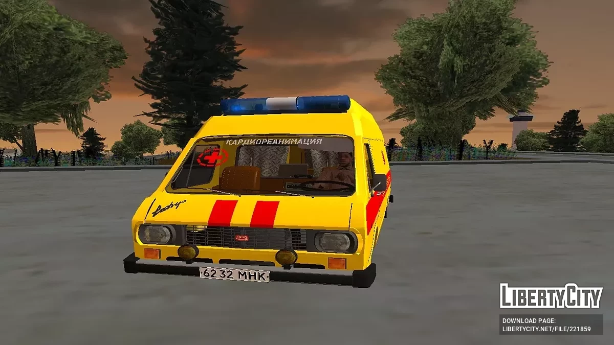 РАФ 2203 Тамро Кардиореанимация / GTA San Andreas