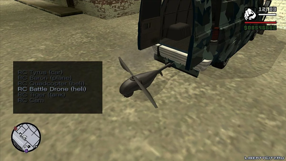 Drones de GTA V / GTA San Andreas