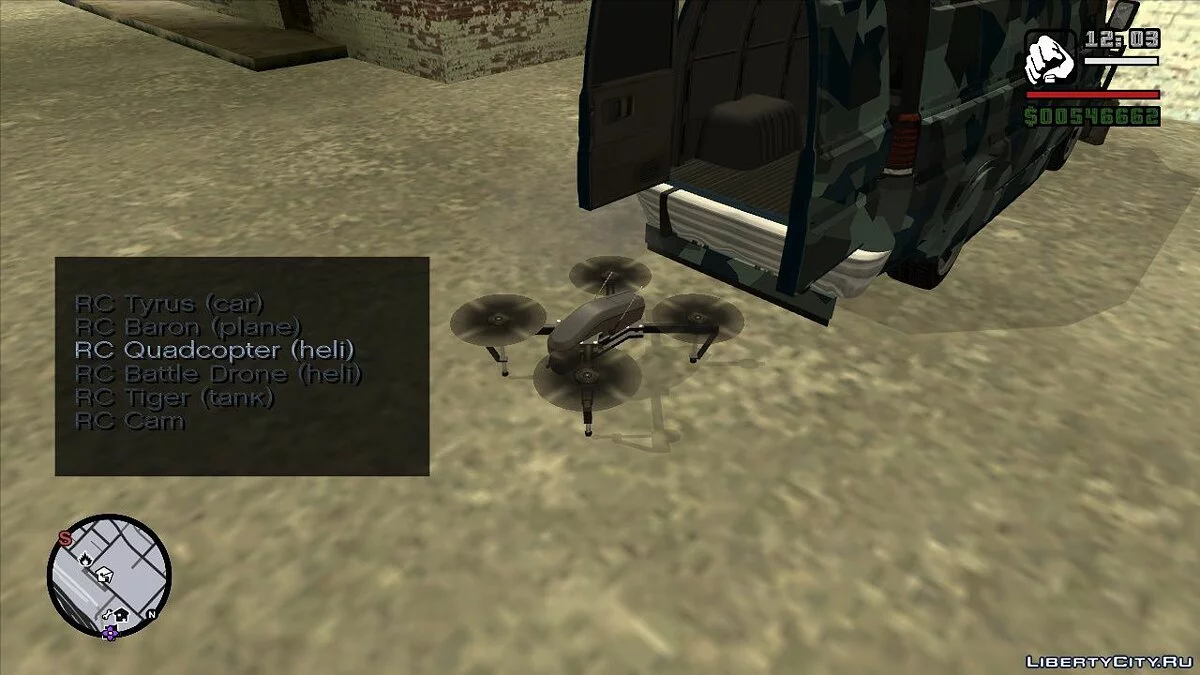 Drones de GTA V / GTA San Andreas